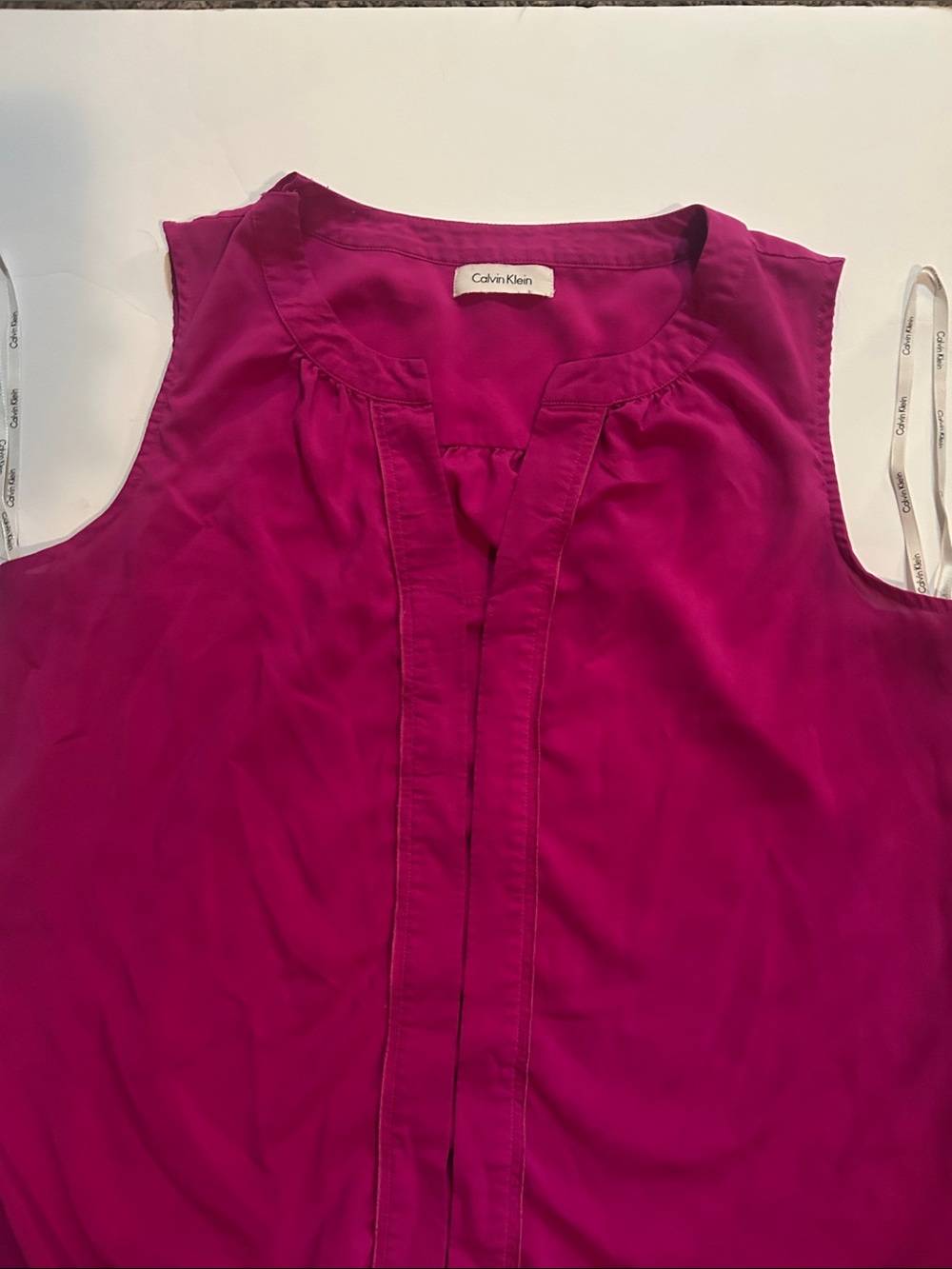 Calvin Klein Women's Fuchsia Sleeveless Camisole